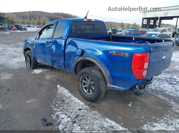 1FTER1FH1LLA76117 2020 FORD RANG Blue უკანა მარცხენა