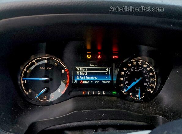 1FTER4EH2MLD31006 2021 FORD RANG White Սարքավորումների վահանակի տեսք