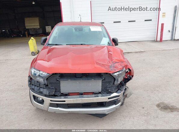 1FTER4EH2NLD48423 2022 FORD RANG Red Դիմացի տեսք