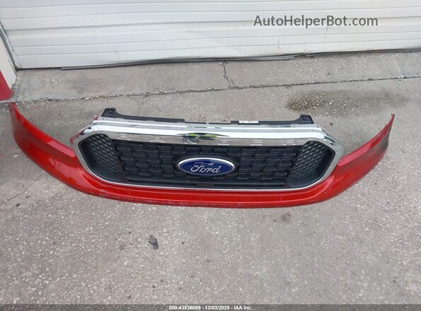 1FTER4EH2NLD48423 2022 FORD RANG Red Սարքավորումների վահանակի տեսք