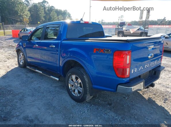 1FTER4EH9NLD12387 2022 FORD RANG Blue უკანა მარცხენა