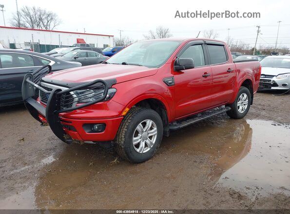 1FTER4FH0LLA27010 2020 FORD RANG Maroon Vista tres cuartos delantera izquierda