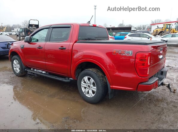 1FTER4FH0LLA27010 2020 FORD RANG Maroon Trasero izquierdo