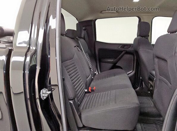 1FTER4FH1LLA07929 2020 FORD RANG Black Вид задніх сидінь