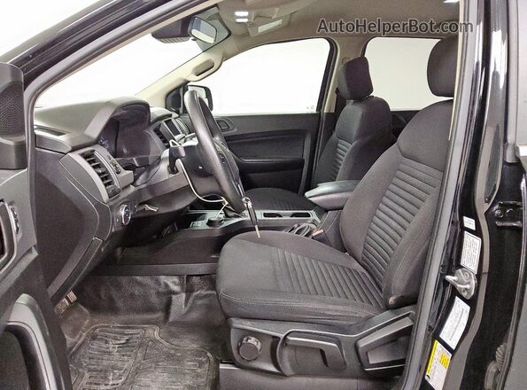 1FTER4FH1LLA07929 2020 FORD RANG Black Вид салону спереду