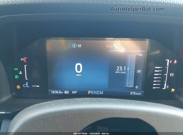 1FTER4HH0SLE28228 2025 FORD RANG White Widok tylnych siedzeń