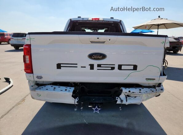 1FTEW1CP7NFB89835 2022 FORD F150 White Вид ззаду