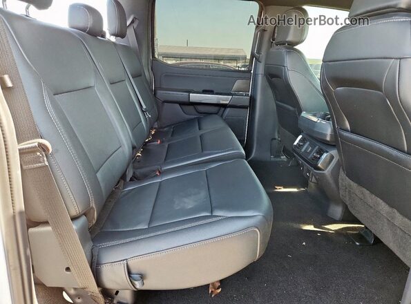 1FTEW1CP7NFB89835 2022 FORD F150 White Вид задніх сидінь