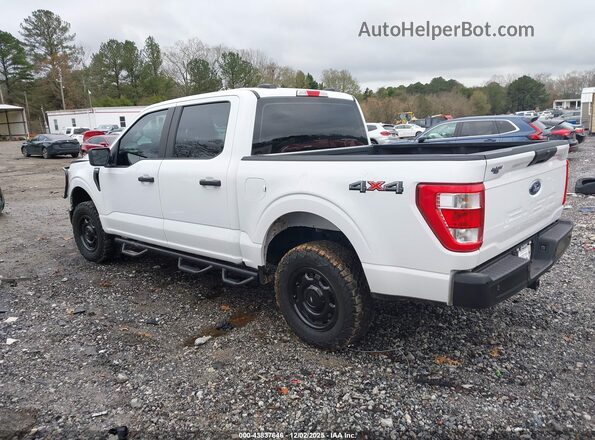 1FTEW1EB3NKE19475 2022 FORD F150 White Trasero izquierdo
