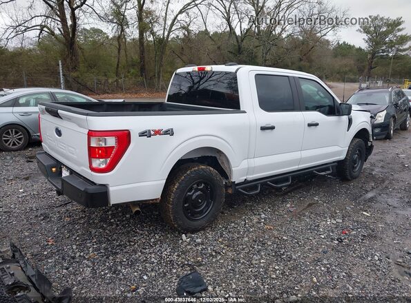 1FTEW1EB3NKE19475 2022 FORD F150 White Trasero derecho