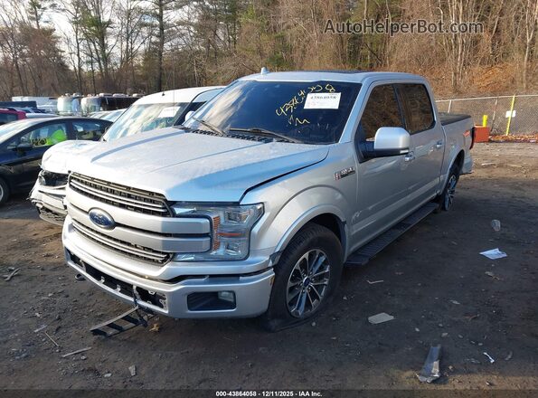 1FTEW1EP2JFE51509 2018 FORD F150 Серебряный Передняя левая четверть