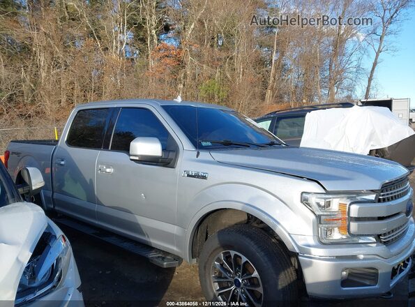 1FTEW1EP2JFE51509 2018 FORD F150 Серебряный Вид задней части салона