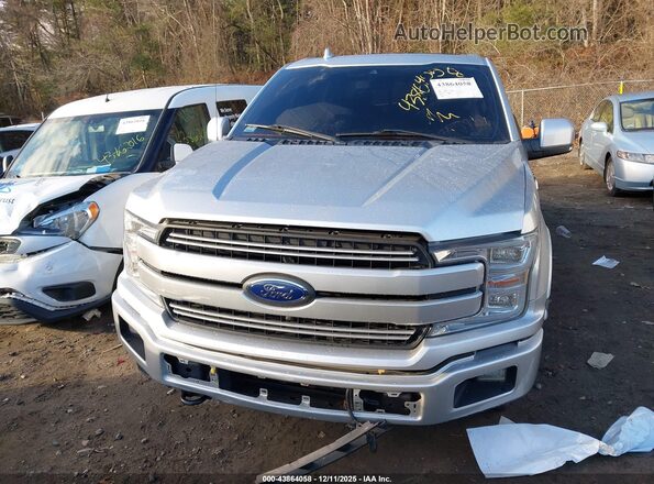 1FTEW1EP2JFE51509 2018 FORD F150 Серебряный Вид щитка приборов