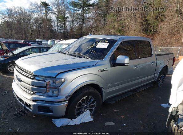 1FTEW1EP2JFE51509 2018 FORD F150 Серебряный Панорамный вид салона 360°