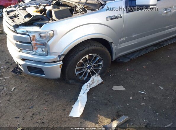 1FTEW1EP2JFE51509 2018 FORD F150 Серебряный Вид панели приборов