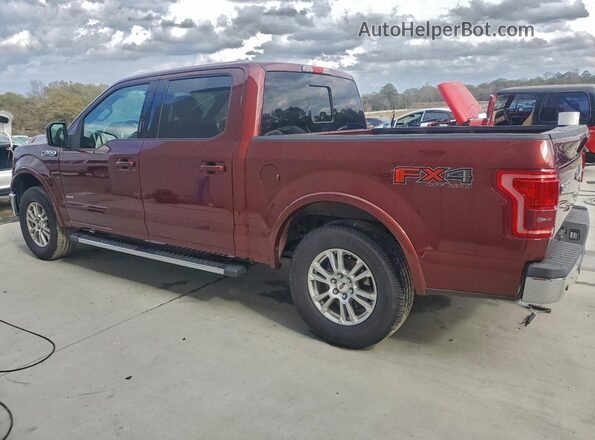 1FTEW1EP4GFC65091 2016 FORD F150 Charcoal Rear left