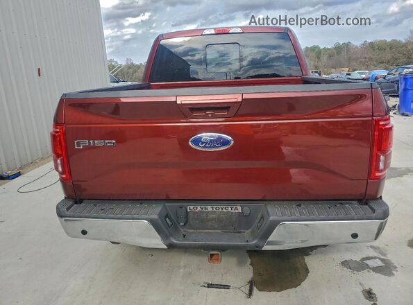 1FTEW1EP4GFC65091 2016 FORD F150 Charcoal Rear view