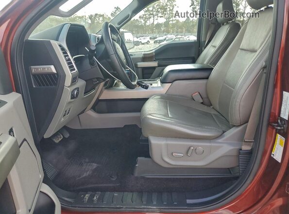 1FTEW1EP4GFC65091 2016 FORD F150 Charcoal Front interior view