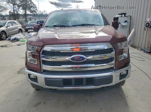 1FTEW1EP4GFC65091 2016 FORD F150 Charcoal Front view