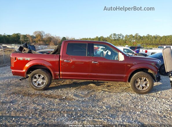 1FTEW1EP6HFA79280 2017 FORD F150 Burgundy Widok wnętrza 360 stopni