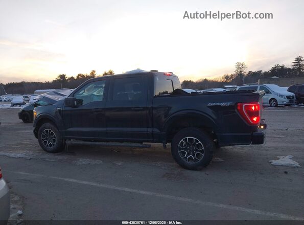 1FTEW1EP6NFB81349 2022 FORD F150 Black Панорамний вид салону 360°