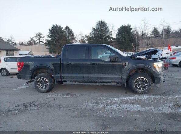 1FTEW1EP6NFB81349 2022 FORD F150 Black Вид задньої частини салону