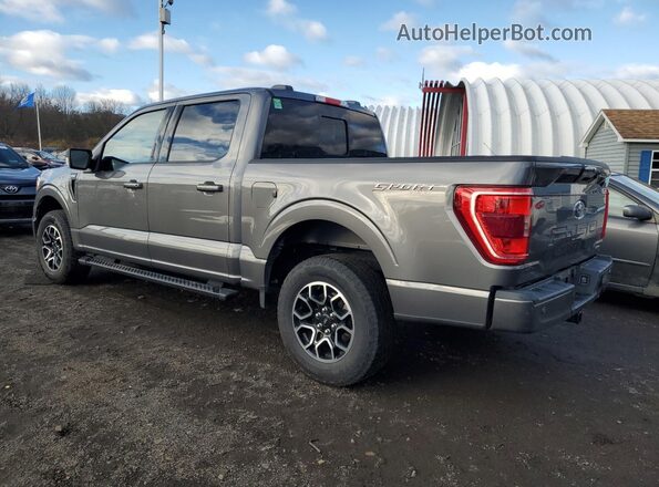 1FTEW1EPXNKD97664 2022 FORD F150 Серый Задняя левая четверть
