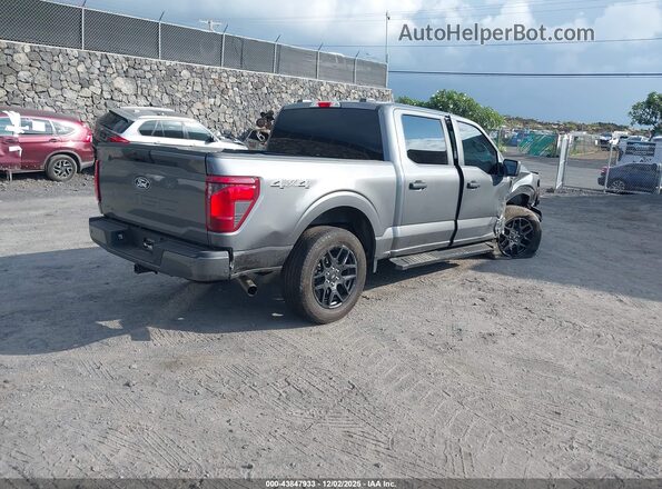 1FTEW2LP9RKF04556 2024 FORD F150 Gray Rear right