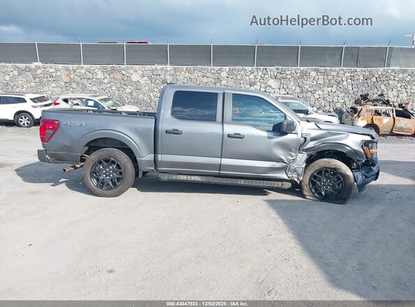 1FTEW2LP9RKF04556 2024 FORD F150 Gray Front view