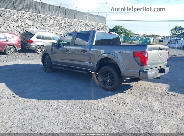 1FTEW2LP9RKF04556 2024 FORD F150 Gray Rear left