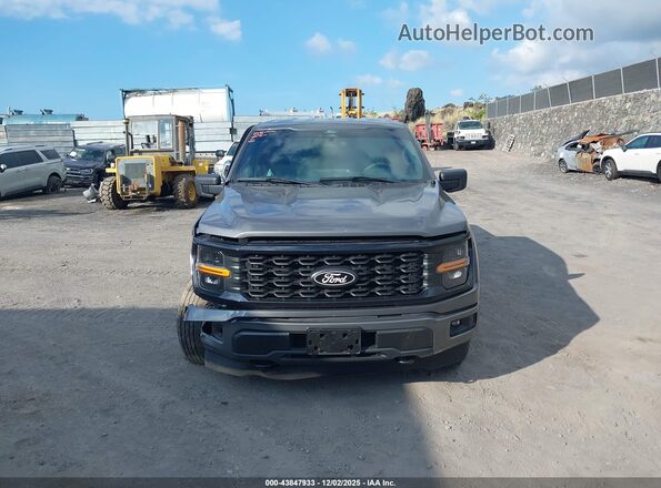 1FTEW2LP9RKF04556 2024 FORD F150 Gray Dashboard view