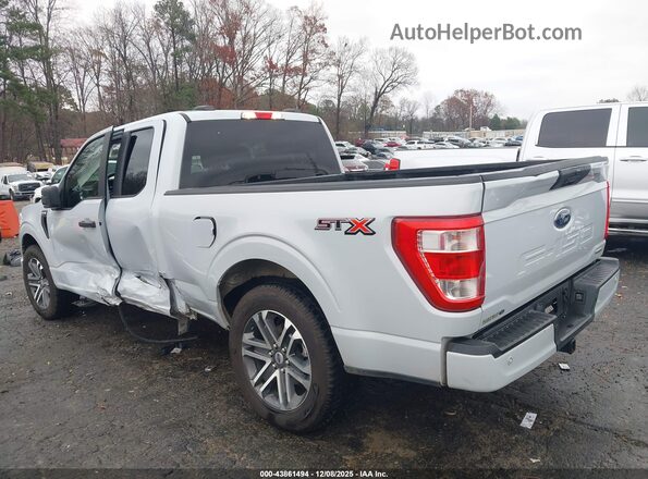 1FTEX1CP2NKD59684 2022 FORD F150 White Задня ліва чверть