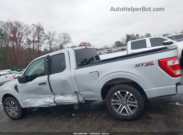 1FTEX1CP2NKD59684 2022 FORD F150 White Панорамний вид салону 360°