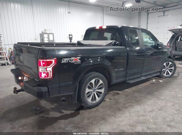 1FTEX1EP0KKC74741 2019 FORD F150 Black Հետևի աջ