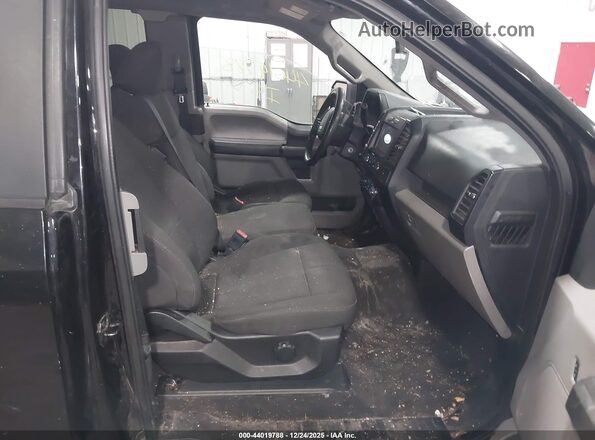 1FTEX1EP0KKC74741 2019 FORD F150 Black Սալոնի դիմացի տեսք