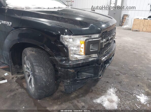 1FTEX1EP0KKC74741 2019 FORD F150 Black Դիմացի տեսք
