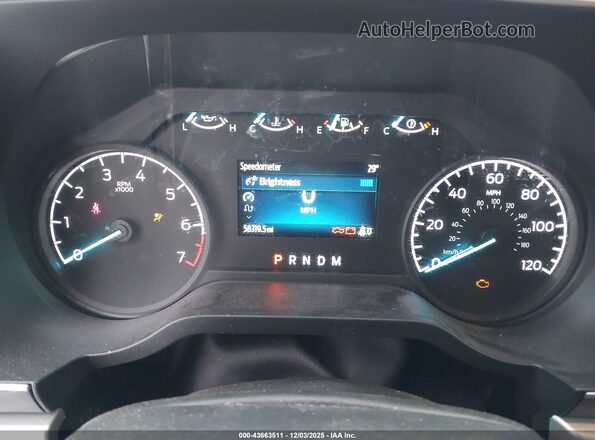 1FTEX1EP9MKE59096 2021 FORD F150 White Вид задніх сидінь