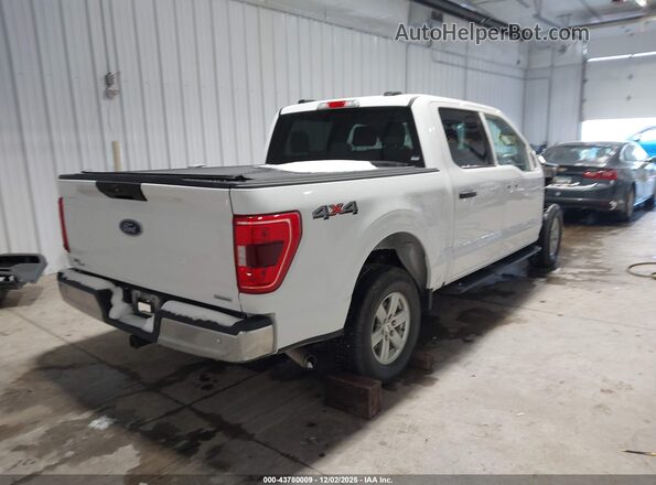 1FTFW1E8XNFB01273 2022 FORD F150 White Задня права чверть
