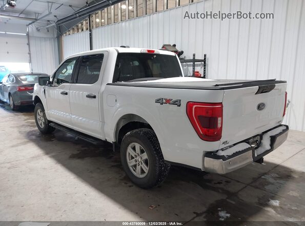 1FTFW1E8XNFB01273 2022 FORD F150 White Задня ліва чверть