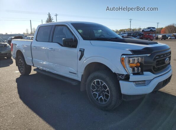 1FTFW1ED7NFB29965 2022 FORD F150 White Przód prawy