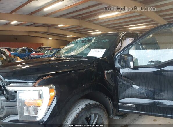 1FTFW1ED9PFC45381 2023 FORD F150 Black Front view