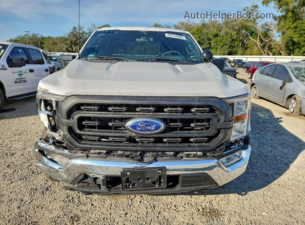 1FTFW1P86NKD26293 2022 FORD F150 Белый Вид спереди