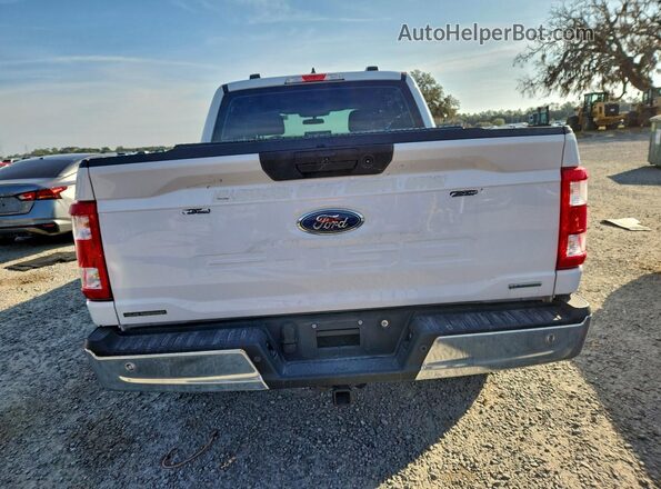 1FTFW1P86NKD26293 2022 FORD F150 Белый Вид сзади