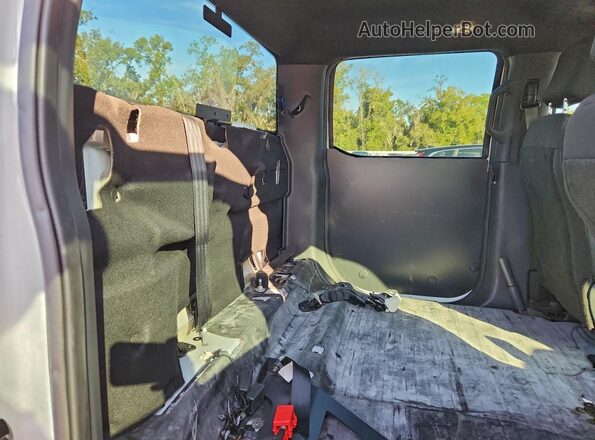 1FTFW1P86NKD26293 2022 FORD F150 Белый Вид задних сидений
