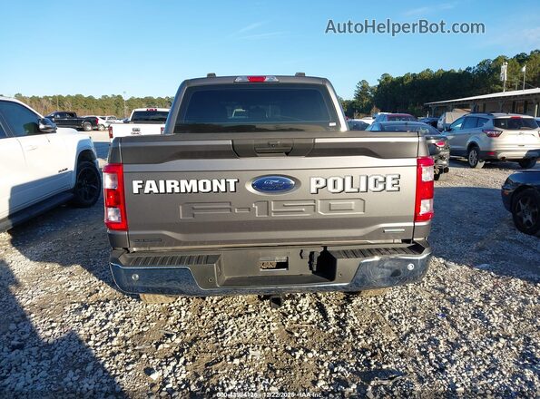 1FTFW1P88NKE97689 2022 FORD F-150 POLICE RESPONDER Gray 