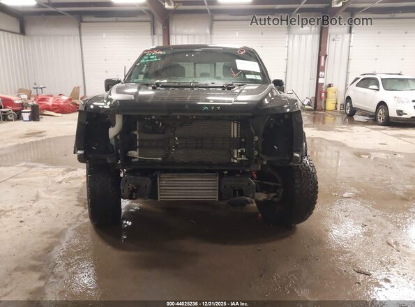 1FTFW1RG7NFA07644 2022 FORD F150 Black Rear interior view