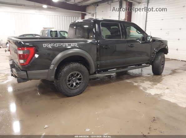 1FTFW1RG7NFA07644 2022 FORD F150 Black Rear right
