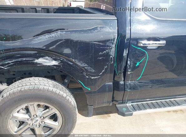 1FTFW3LDXRFA72259 2024 FORD F150 Black Widok z przodu