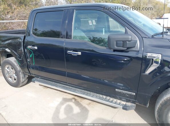 1FTFW3LDXRFA72259 2024 FORD F150 Black Widok wnętrza z tyłu