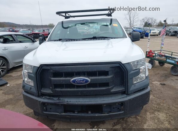 1FTMF1C83HKE49230 2017 FORD F150 White Вид щитка приладів